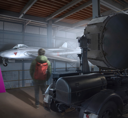Schweizerisches Militärmuseum Full Vampire, Visualisierung: Joe Rohrer, Luzern